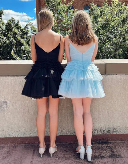 Tulle Short Homecoming Dress