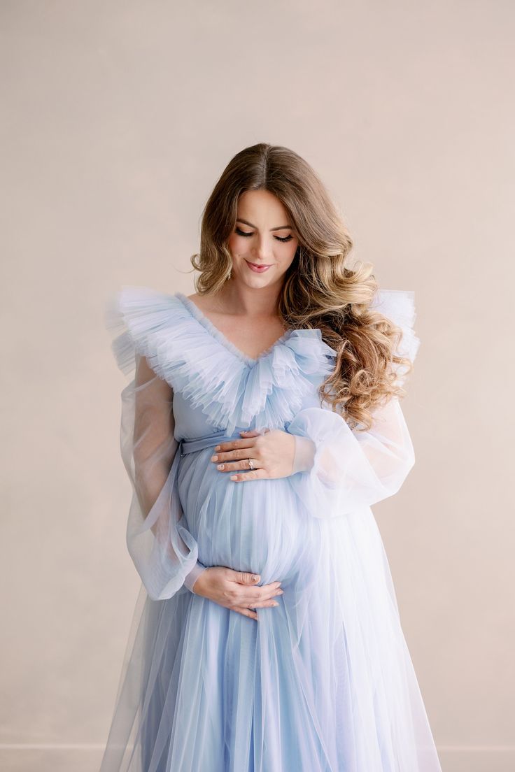 long sleeve tulle Baby shower