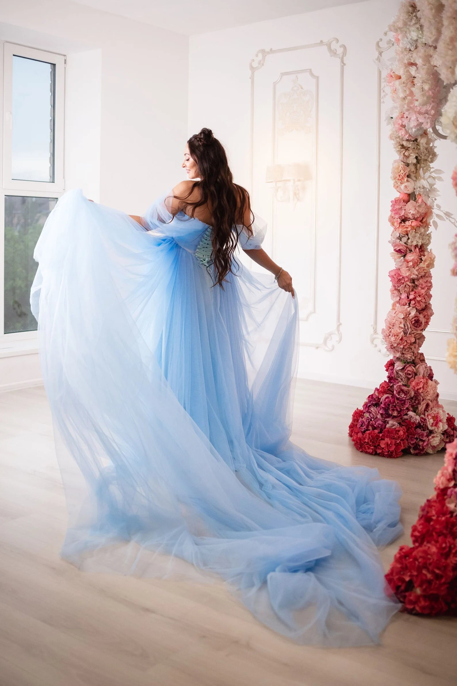 Pregnancy Tulle Dress