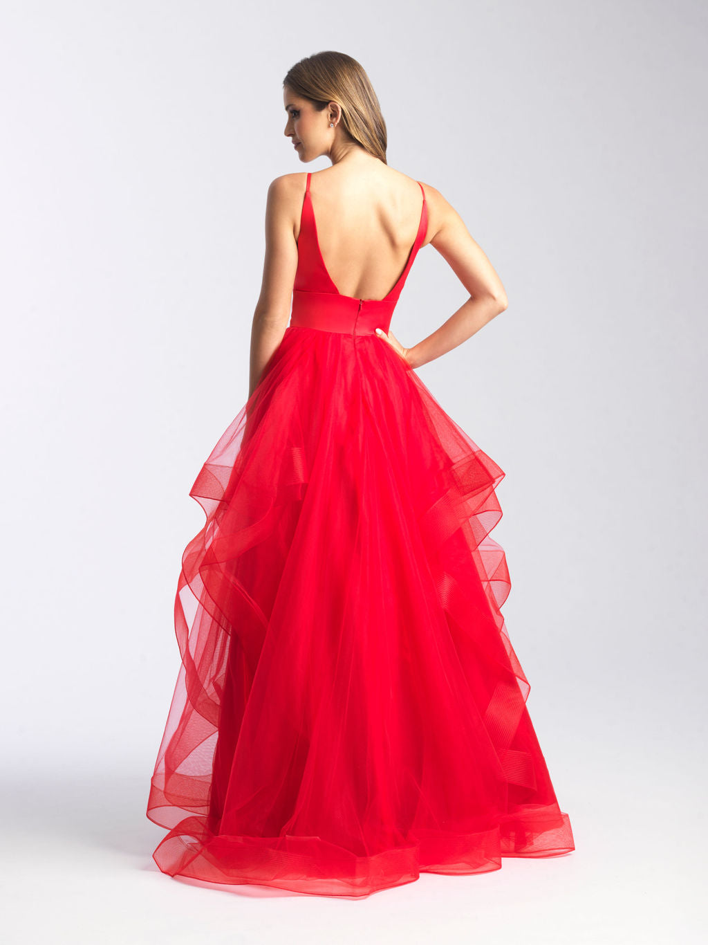 open back evening dress​