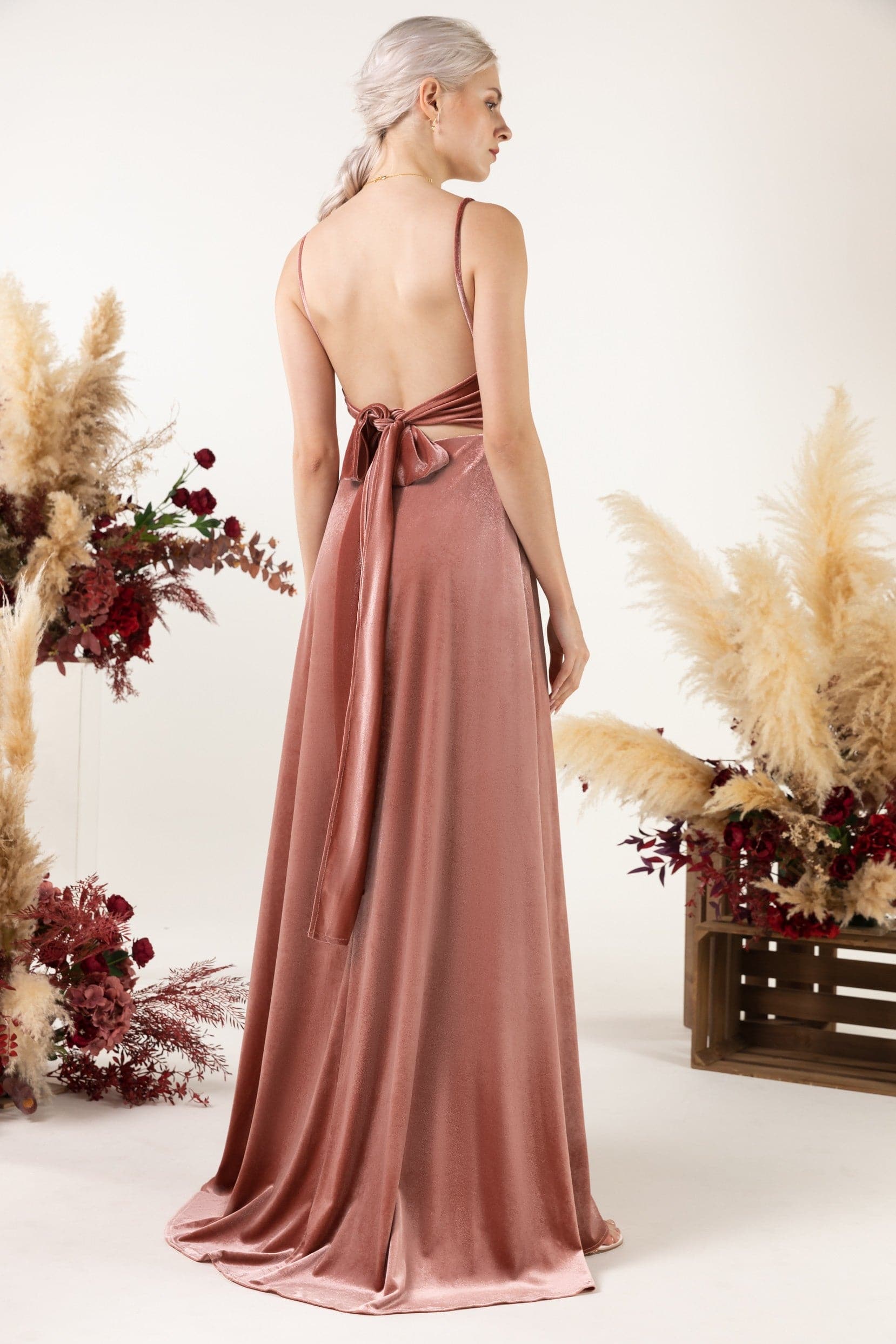 velvet junior bridesmaid dresses