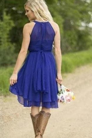 Chiffon Country Bridesmaid Dresses