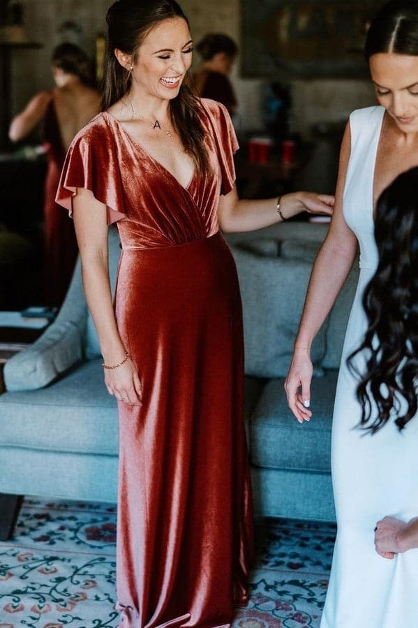 backless bridesmaid dresses