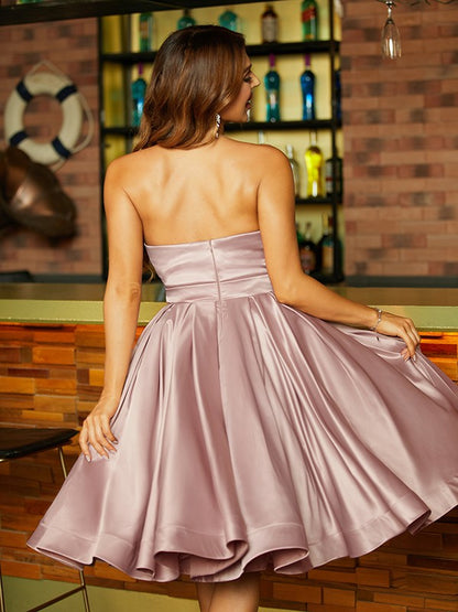 open back homecoming dress