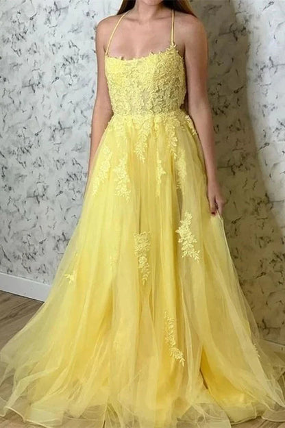 Yellow Prom Dress