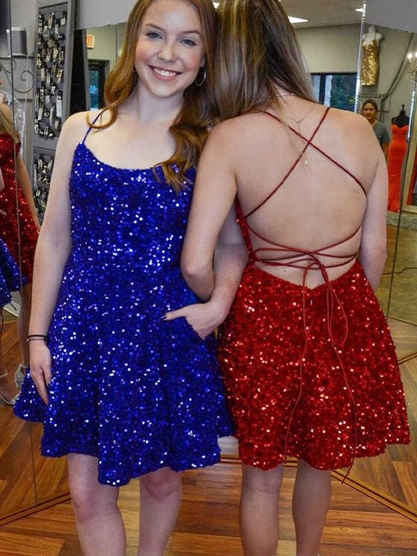 Sequin Short Prom Dresses